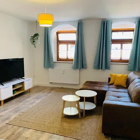 Am Schloss Wolkenstein, 86m2, 3br, Babybett, Office * Wolkenstein