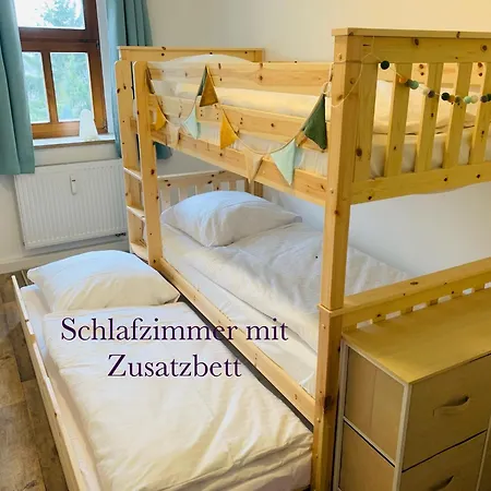Am Schloss Wolkenstein, 86m2, 3br, Babybett, Office Wolkenstein