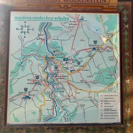 Daire Am Schloss Wolkenstein, 86m2, 3br, Babybett, Office