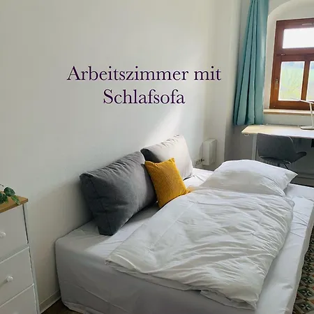 Apartment Am Schloss Wolkenstein, 86m2, 3br, Babybett, Office