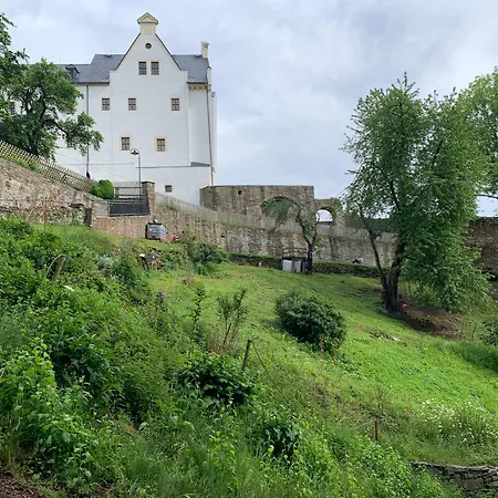 Am Schloss Wolkenstein, 86m2, 3br, Babybett, Office شقة