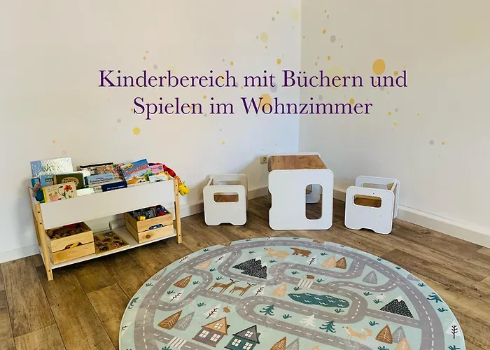 Am Schloss Wolkenstein, 86m2, 3br, Babybett, Office شقة