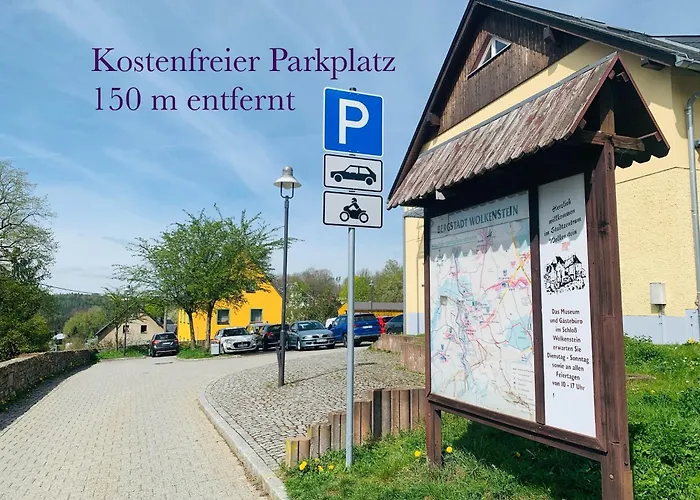 Am Schloss Wolkenstein, 86m2, 3br, Babybett, Office فولكنشتاين