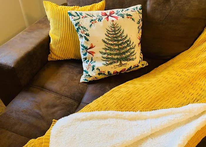 شقة Am Schloss Wolkenstein, 86m2, 3br, Babybett, Office *