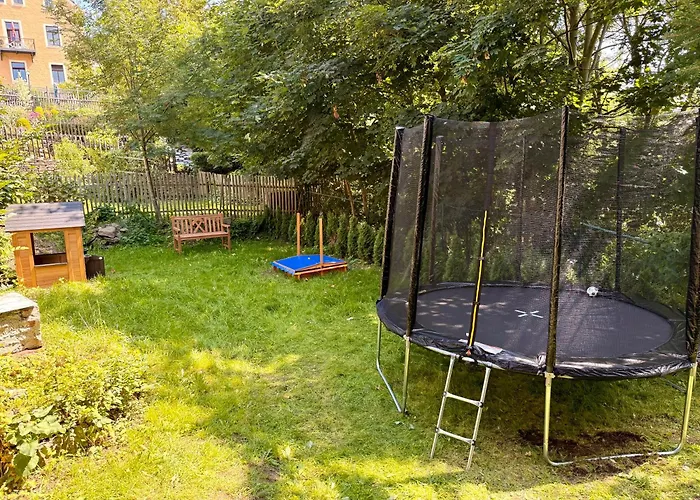 Am Schloss Wolkenstein, 86m2, 3br, Babybett, Office شقة *